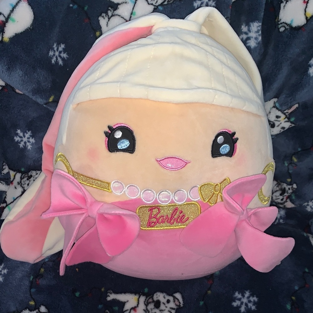 Barbie Plush with Pink and Cream Details